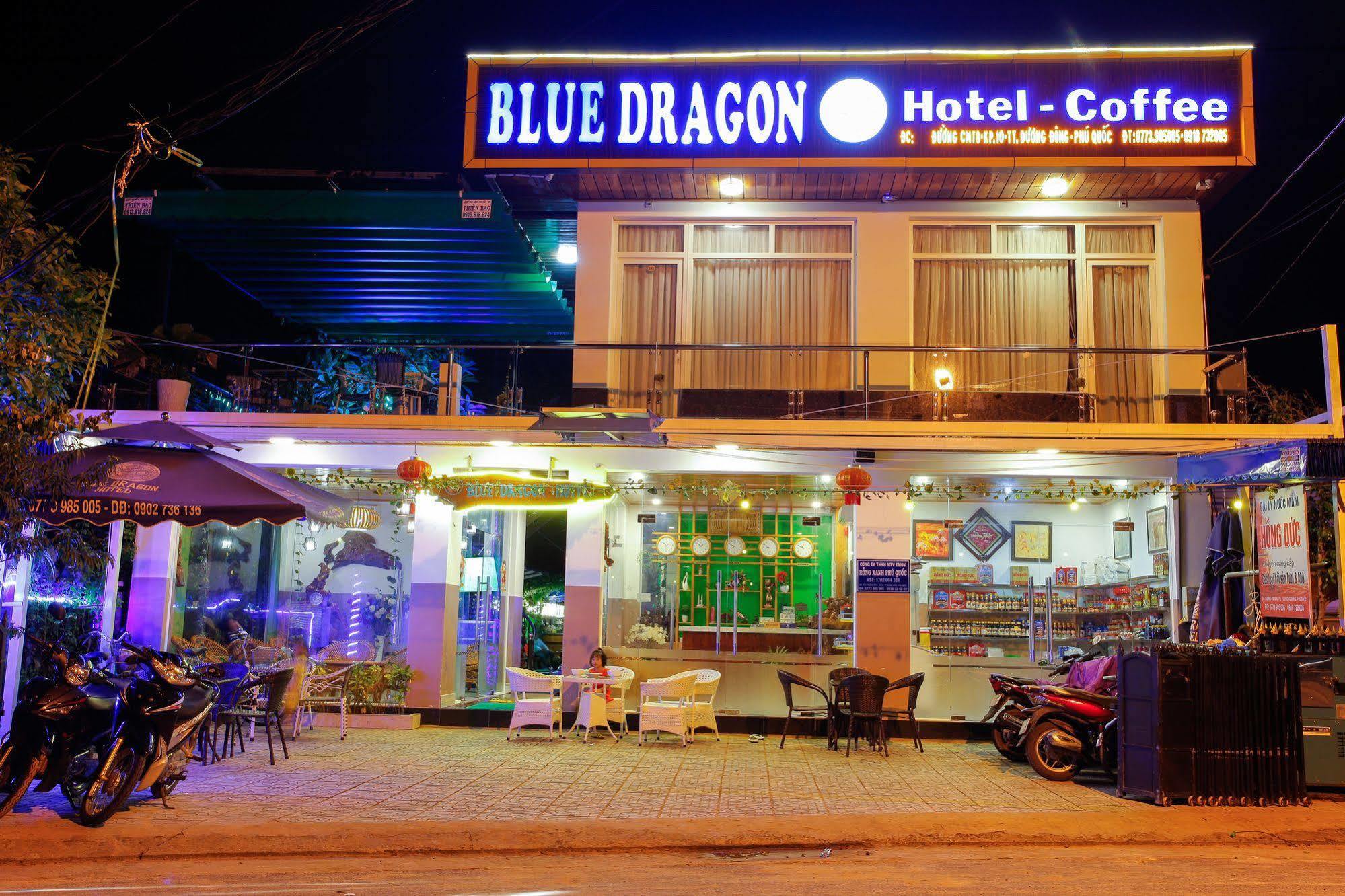 Hotel Blue Dragon Duong Dong  Exterior foto